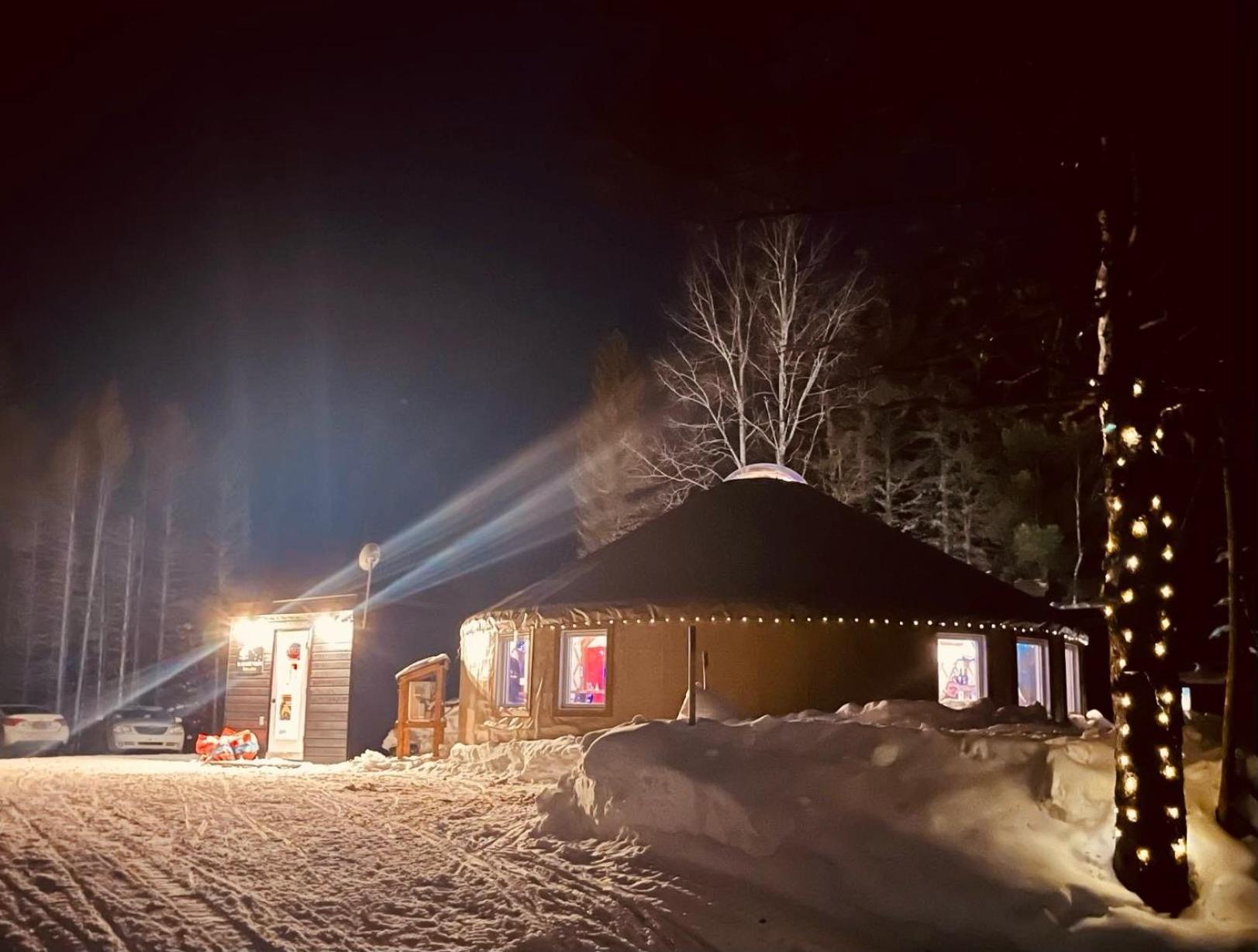 Yourte Experience Charlevoix 라말베 외부 사진